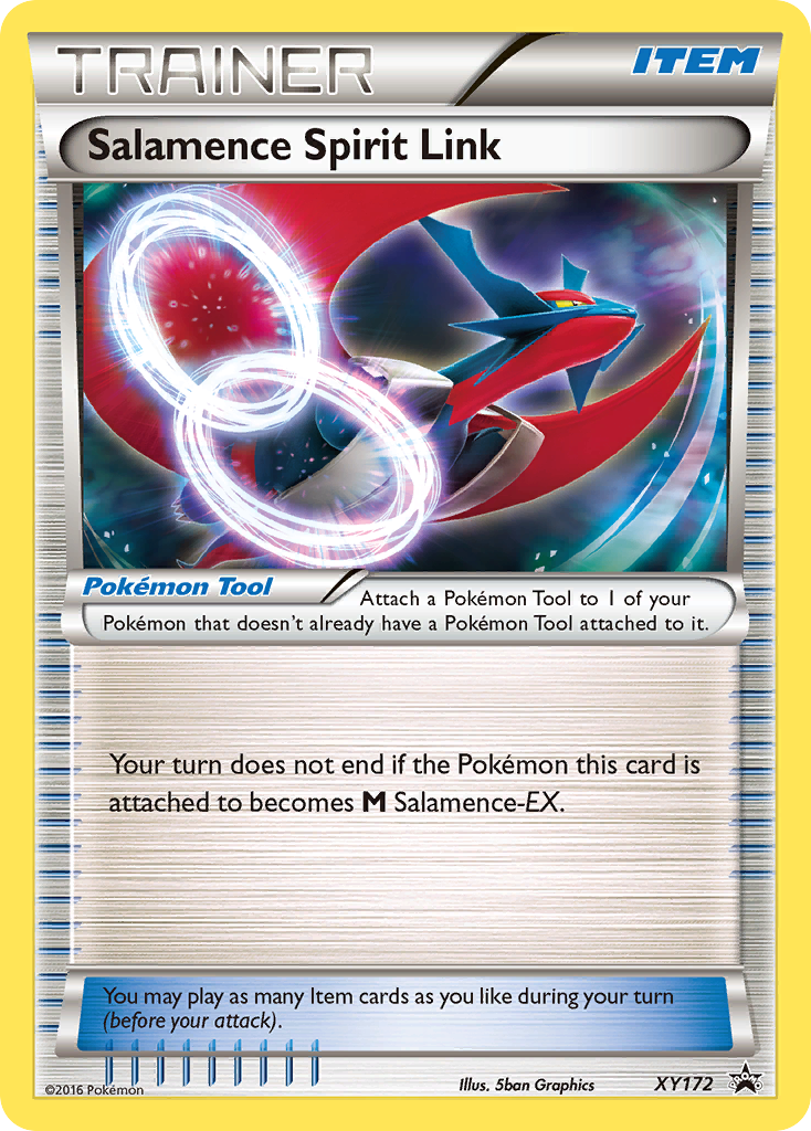 Salamence Spirit Link (XY172) [XY: Black Star Promos] | Total Play