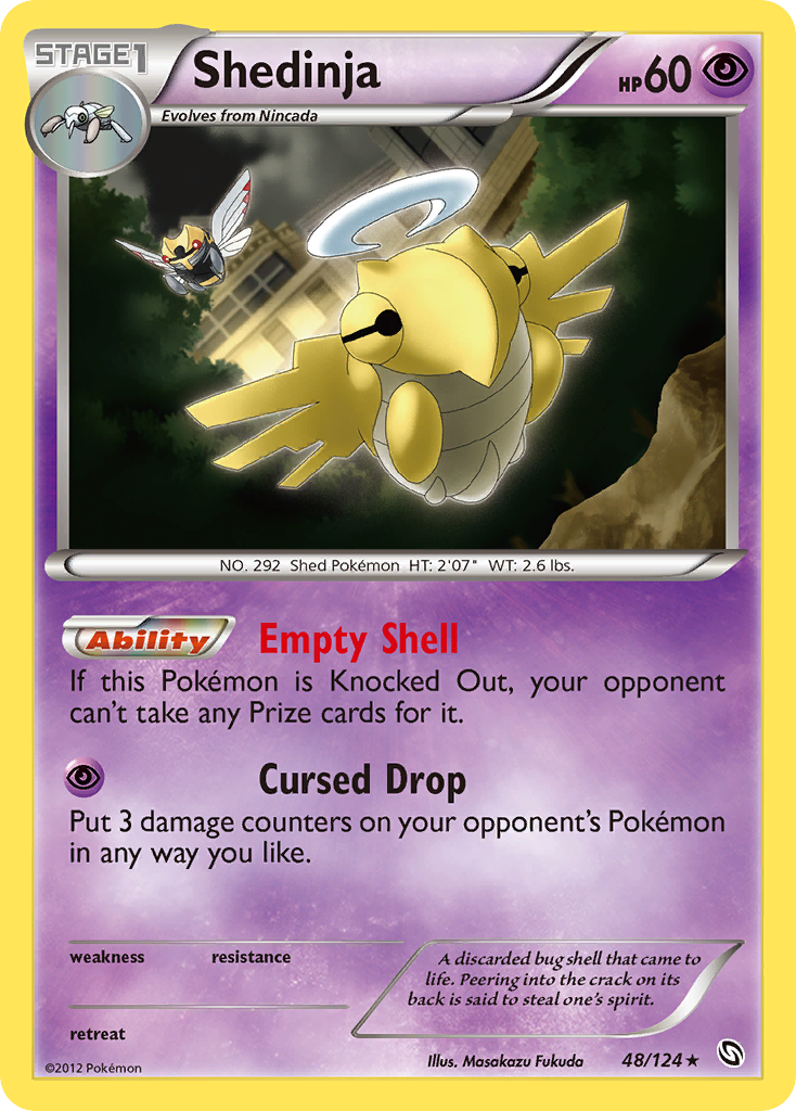 Shedinja (48/124) [Black & White: Dragons Exalted] | Total Play