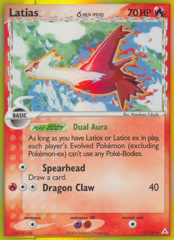 Latias (11/110) (Delta Species) [EX: Holon Phantoms] | Total Play