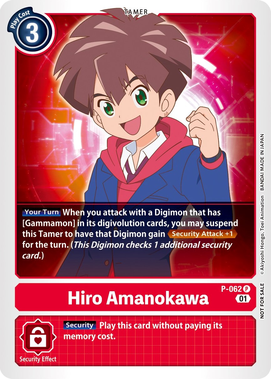 Hiro Amanokawa [P-062] (Official Tournament Pack Vol.5) [Promotional Cards] | Total Play