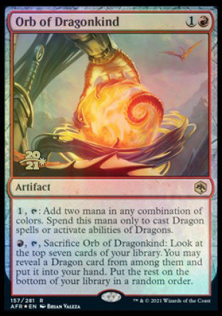 Orb of Dragonkind [Dungeons & Dragons: Adventures in the Forgotten Realms Prerelease Promos] | Total Play