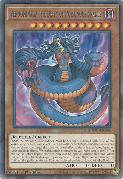 Vennominaga the Deity of Poisonous Snakes (Rare) [ANGU-EN041] Rare | Total Play