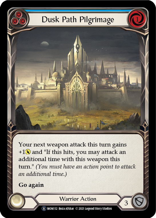 Dusk Path Pilgrimage (Blue) [U-MON112] (Monarch Unlimited)  Unlimited Normal | Total Play