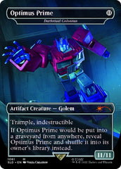 Darksteel Colossus - Optimus Prime (Borderless) [Secret Lair Drop Series] | Total Play