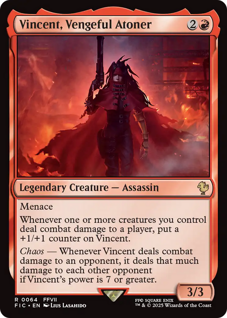 Vincent, Vengeful Atoner [FINAL FANTASY Commander] | Total Play