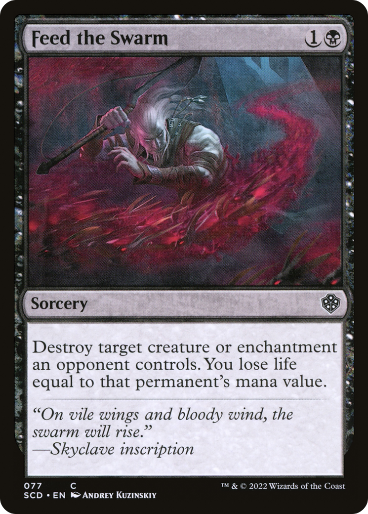 Feed the Swarm [Starter Commander Decks] | Total Play