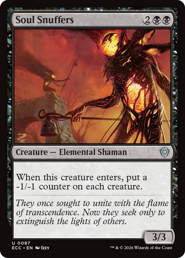 Soul Snuffers [Lorwyn Eclipsed Commander] | Total Play