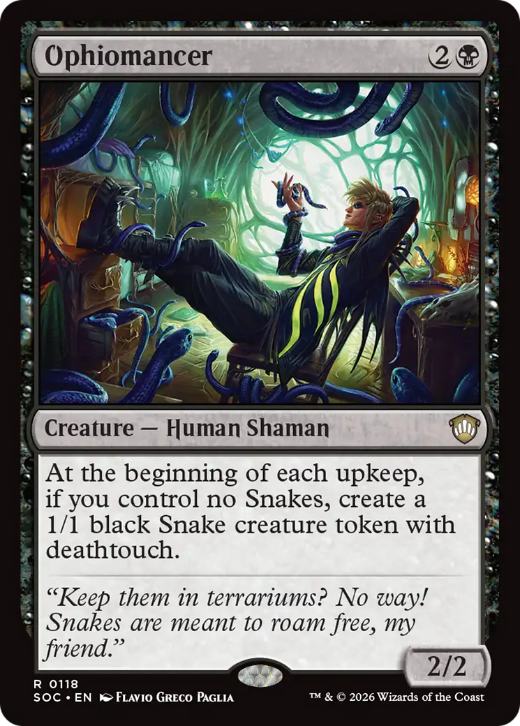 Ophiomancer [Secrets of Strixhaven Commander] | Total Play