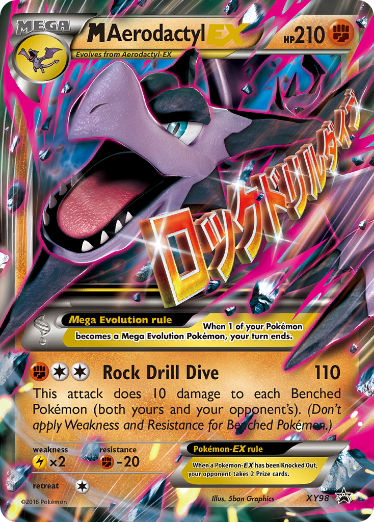 M Aerodactyl EX (XY98) [XY: Black Star Promos] | Total Play