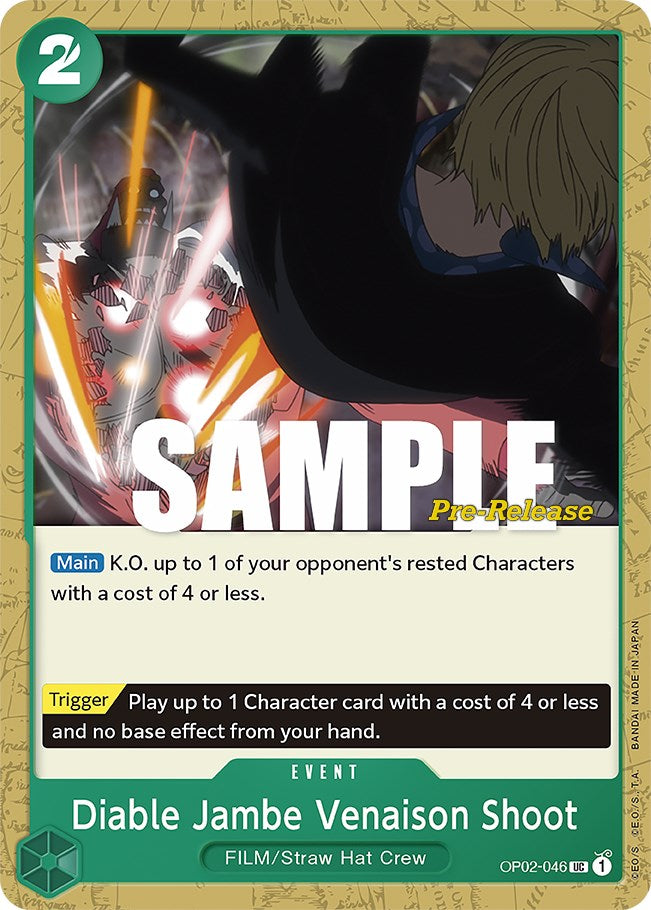 Diable Jambe Venaison Shoot [Paramount War Pre-Release Cards] | Total Play