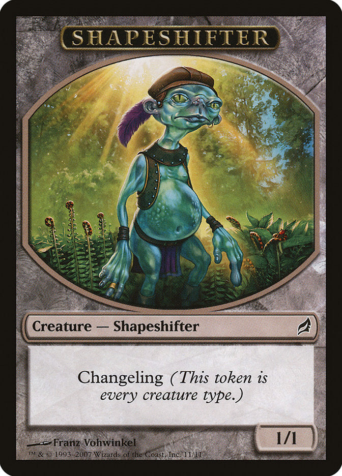 Shapeshifter Token [Lorwyn Tokens] | Total Play