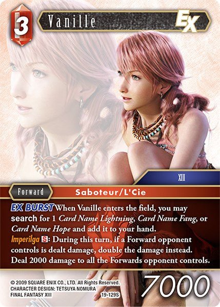 Vanille EX [From Nightmares] | Total Play