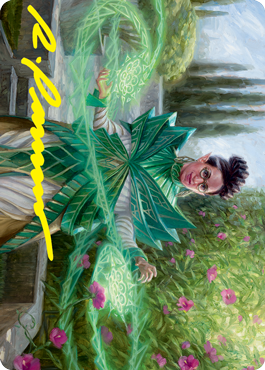 Kianne, Dean of Substance Art Card (Gold-Stamped Signature) [Strixhaven: School of Mages Art Series] | Total Play