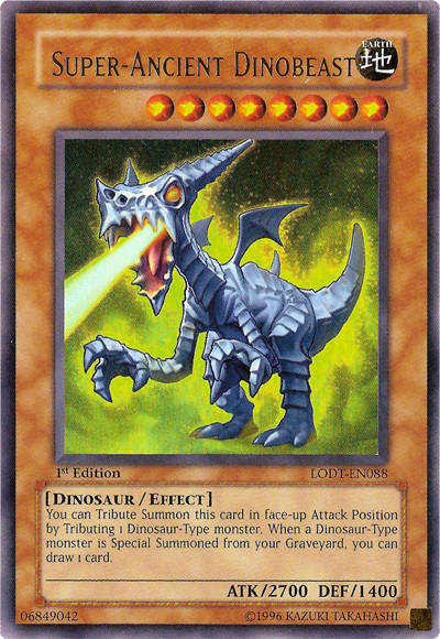 Super-Ancient Dinobeast [LODT-EN088] Ultra Rare | Total Play