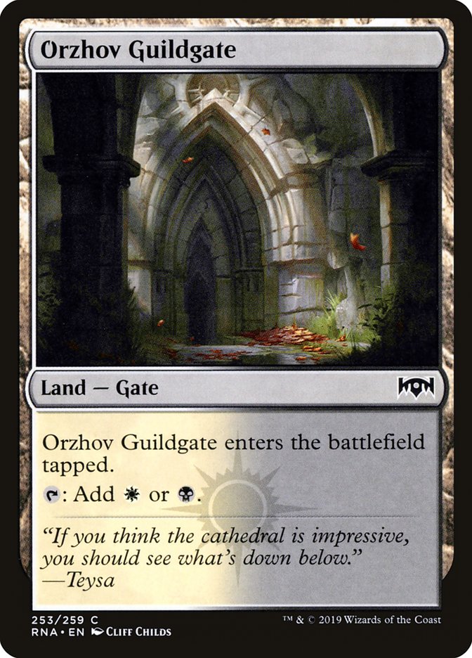 Orzhov Guildgate (253/259) [Ravnica Allegiance] | Total Play