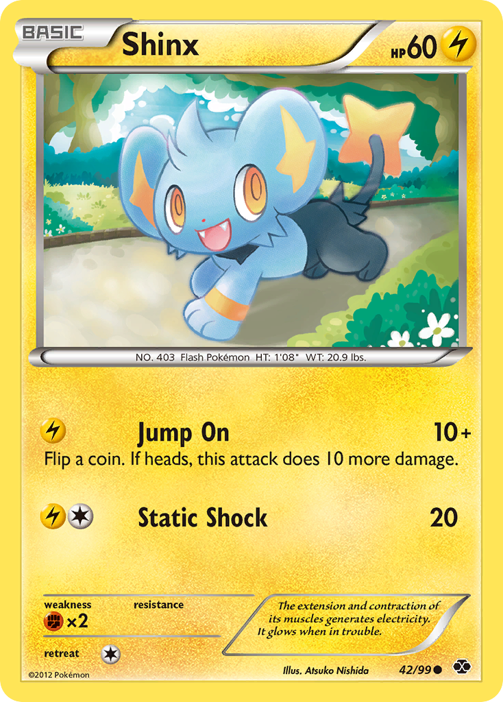 Shinx (42/99) [Black & White: Next Destinies] | Total Play