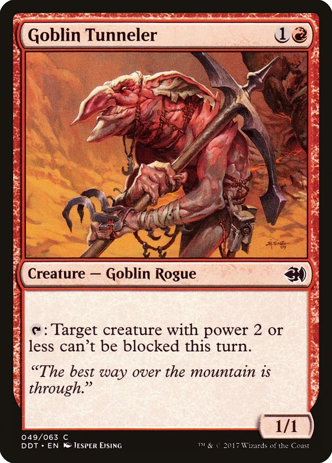 Goblin Tunneler [Duel Decks: Merfolk vs. Goblins] | Total Play