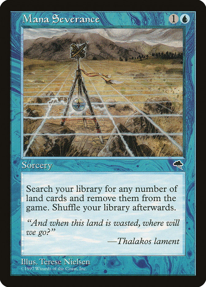 Mana Severance [Tempest] | Total Play