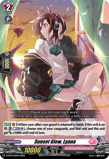 Sunset Glow, Lyana (D-PR/072EN) [D Promo Cards] | Total Play