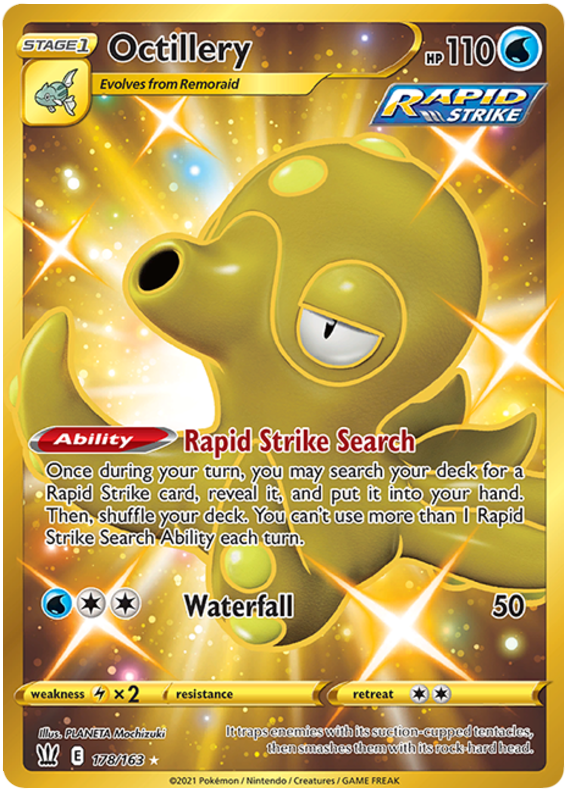 Octillery (178/163) [Sword & Shield: Battle Styles] | Total Play