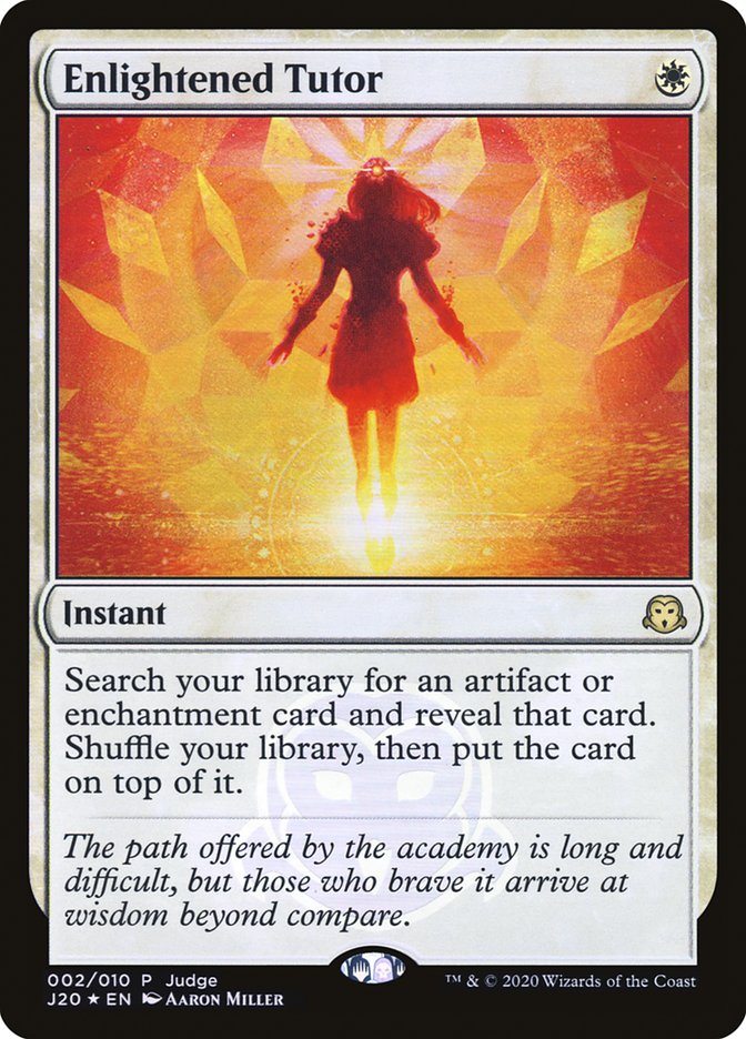 Enlightened Tutor [Judge Gift Cards 2020] | Total Play
