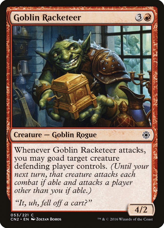 Goblin Racketeer [Conspiracy: Take the Crown] | Total Play
