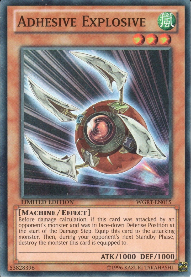 Adhesive Explosive [WGRT-EN015] Super Rare | Total Play