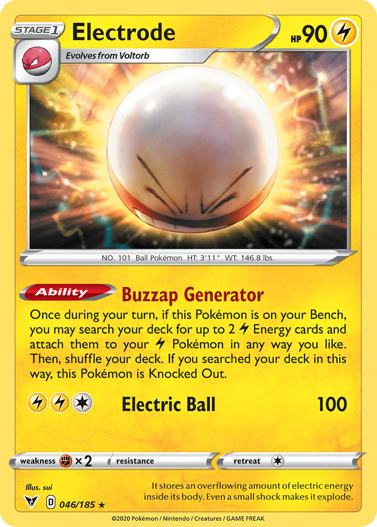Electrode (046/185) [Sword & Shield: Vivid Voltage] | Total Play