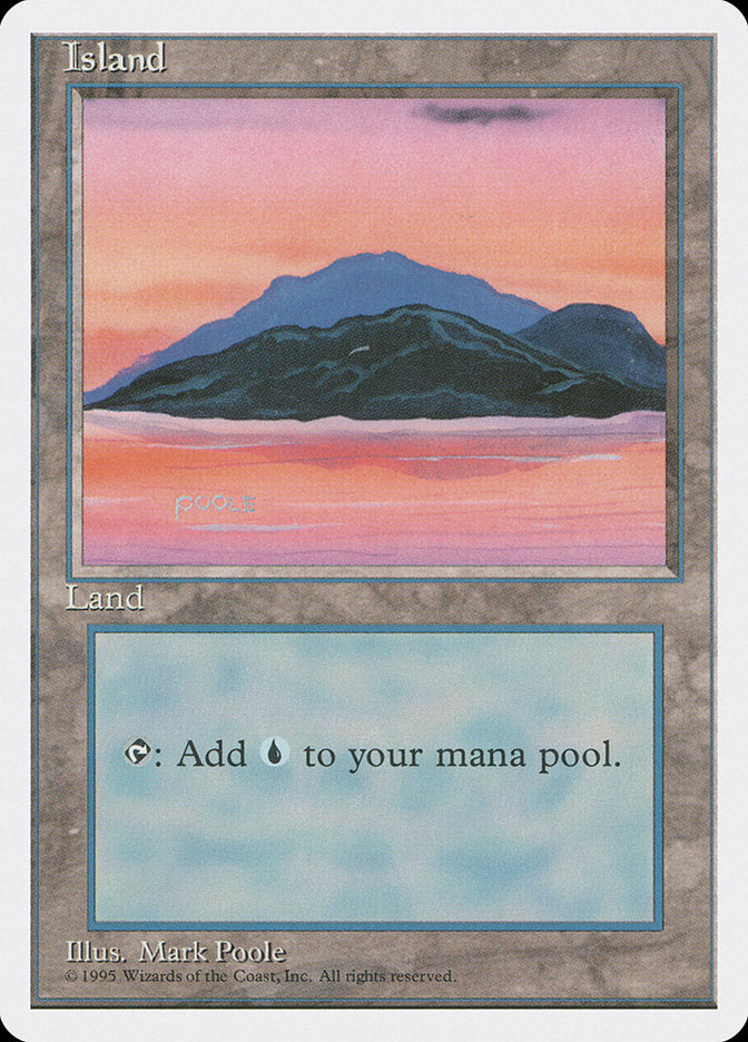 Island (Sunset / Signature on Left) [Fourth Edition] | Total Play