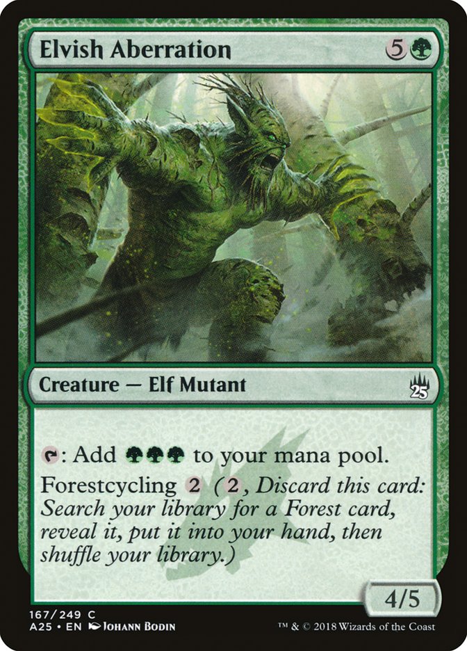 Elvish Aberration [Masters 25] | Total Play