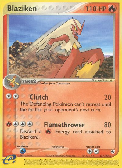 Blaziken (15/109) [EX: Ruby & Sapphire] | Total Play