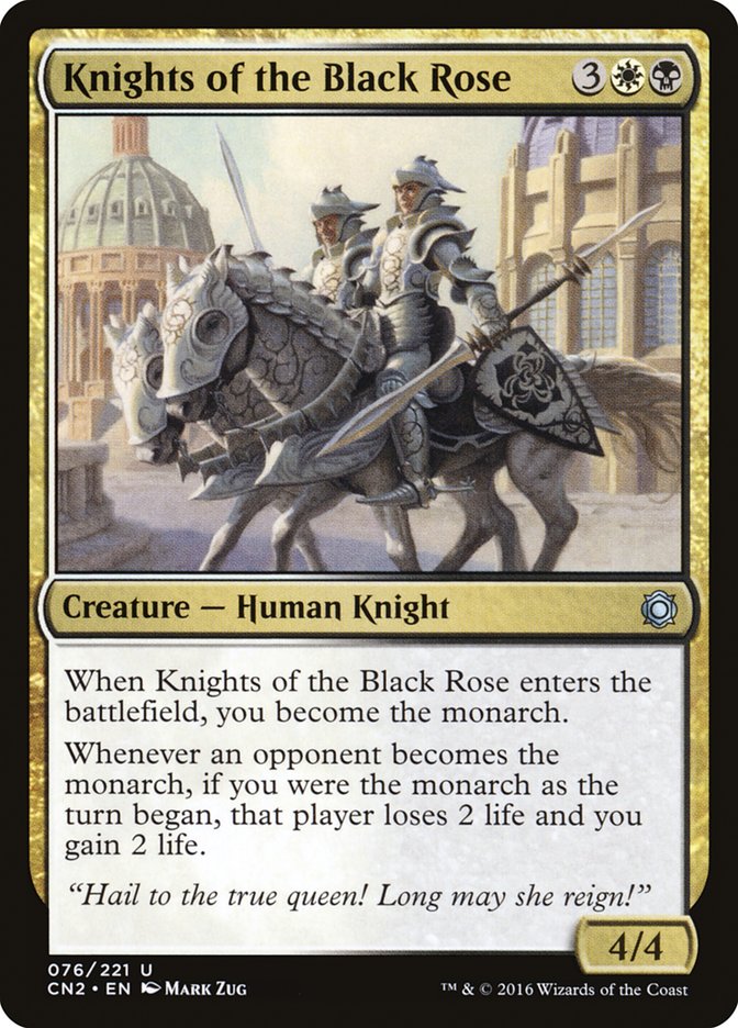 Knights of the Black Rose [Conspiracy: Take the Crown] | Total Play