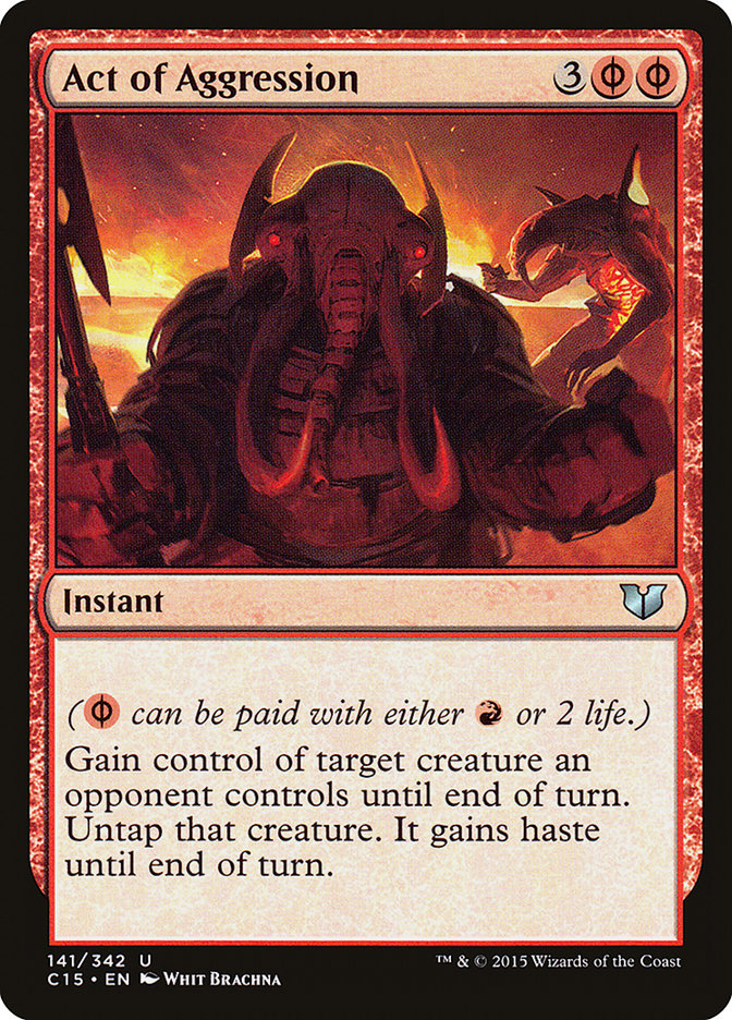 Act of Aggression [Commander 2015] | Total Play