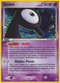 Unown (R) (R/28) [EX: Unseen Forces] | Total Play