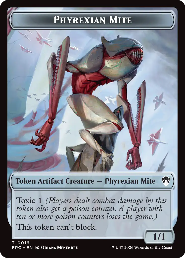 Kobolds of Kher Keep // Phyrexian Mite Double-Sided Token [Reality Fracture Commander Tokens] | Total Play