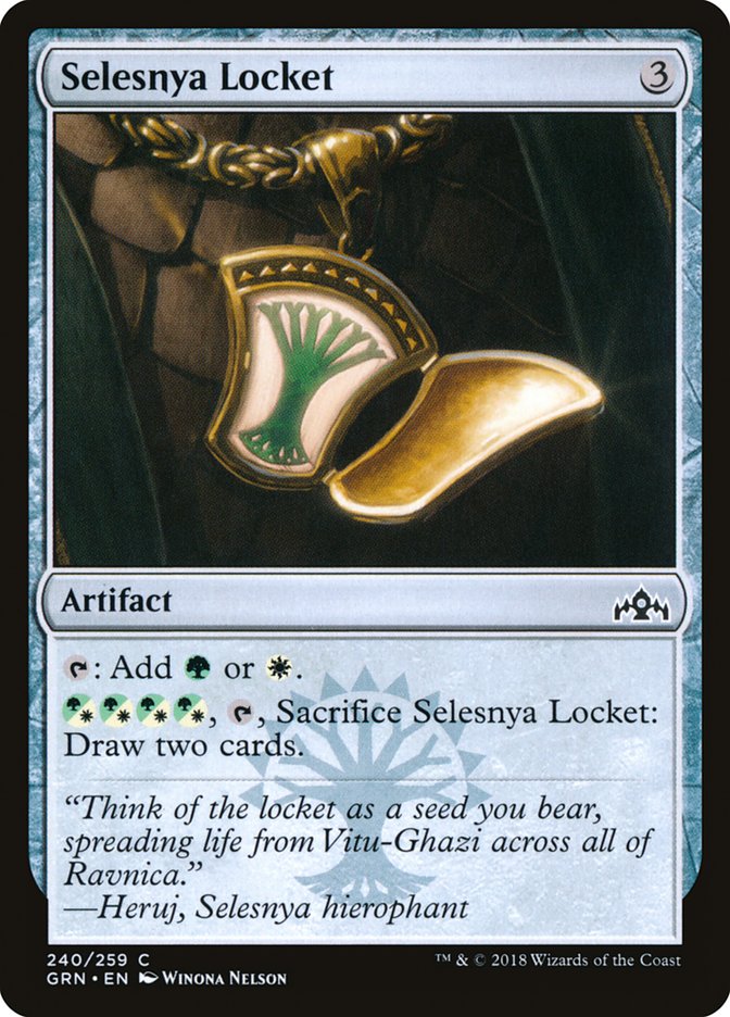 Selesnya Locket [Guilds of Ravnica] | Total Play