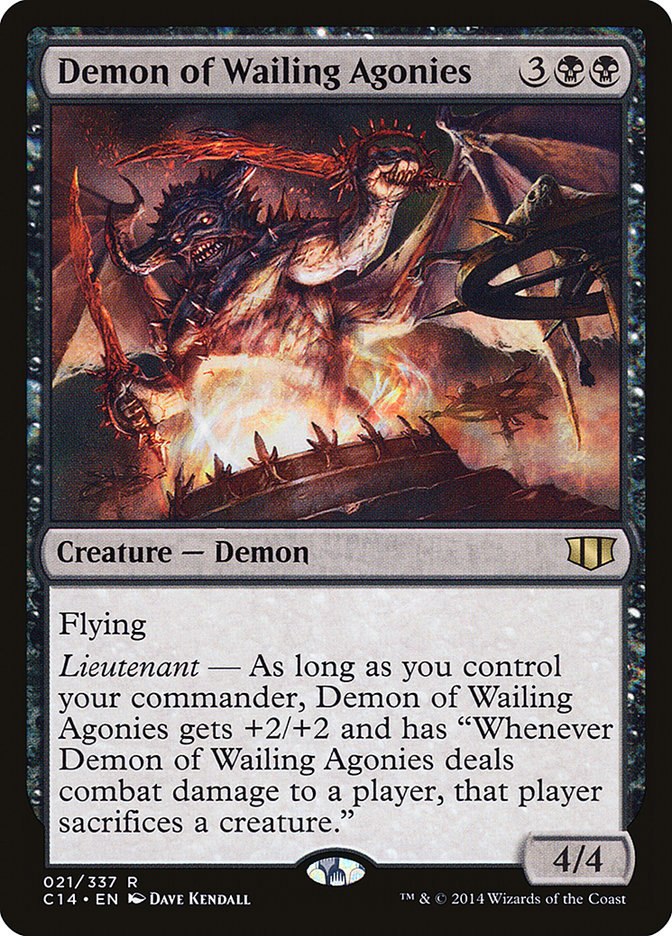 Demon of Wailing Agonies [Commander 2014] | Total Play