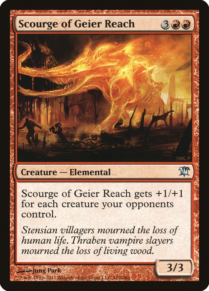 Scourge of Geier Reach [Innistrad] | Total Play