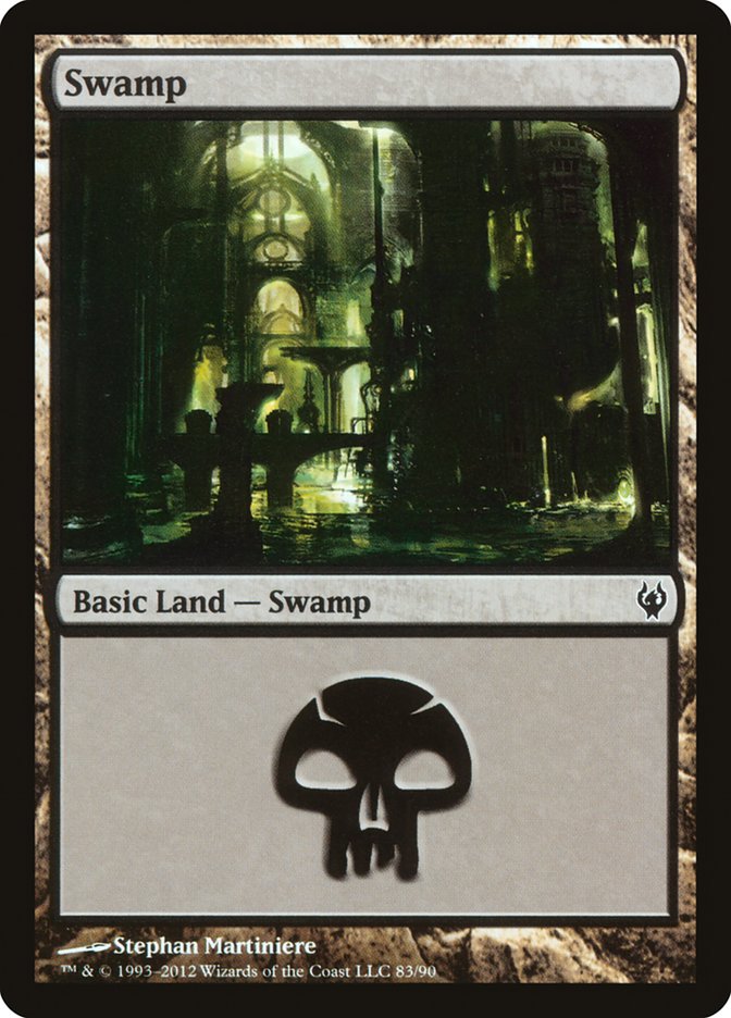 Swamp (83) [Duel Decks: Izzet vs. Golgari] | Total Play