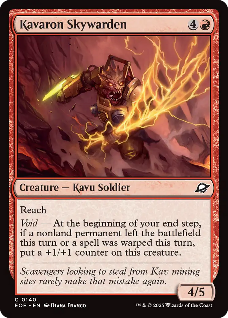 Kavaron Skywarden [Edge of Eternities] | Total Play