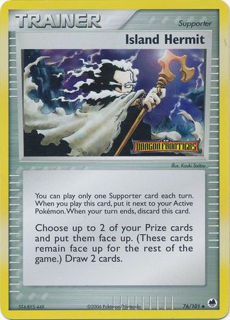 Island Hermit (76/101) (Stamped) [EX: Dragon Frontiers] | Total Play