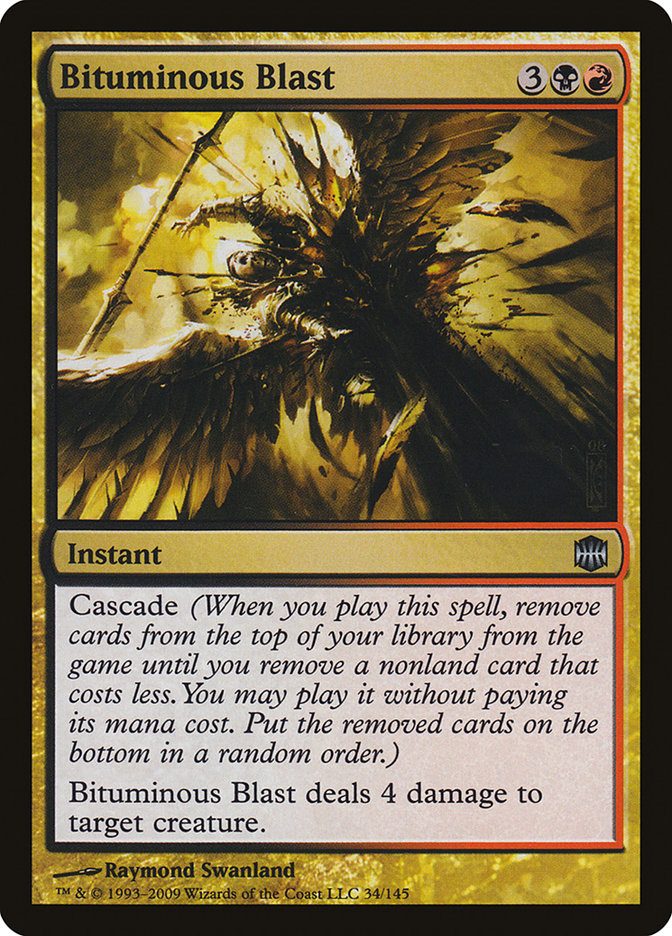 Bituminous Blast [Alara Reborn] | Total Play