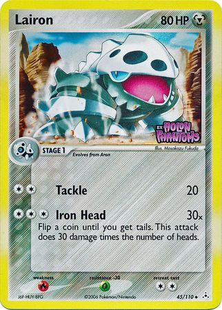Lairon (45/110) (Stamped) [EX: Holon Phantoms] | Total Play