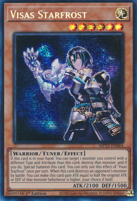 Visas Starfrost [MP23-EN064] Prismatic Secret Rare | Total Play