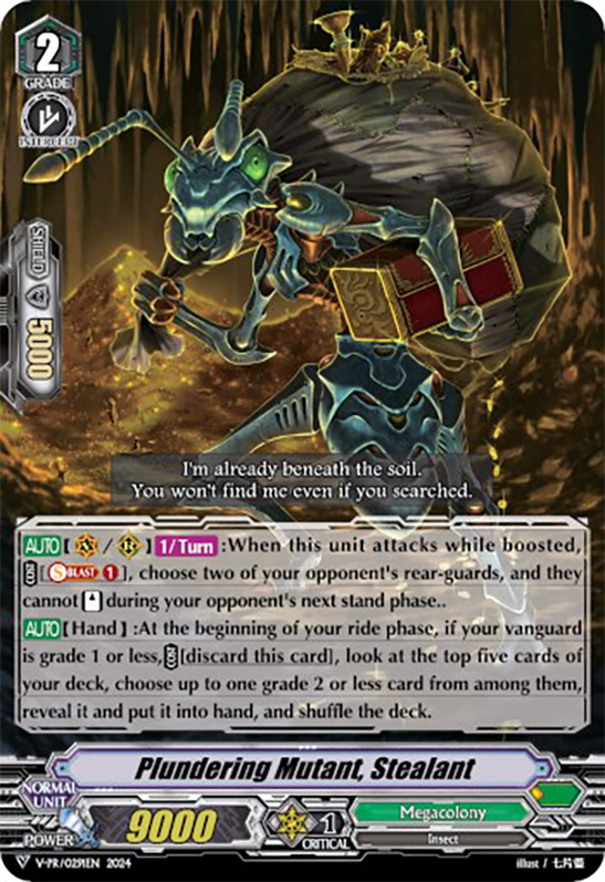 Plundering Mutant, Stealant (V-PR0291EN 2024) [V Promo Cards] | Total Play