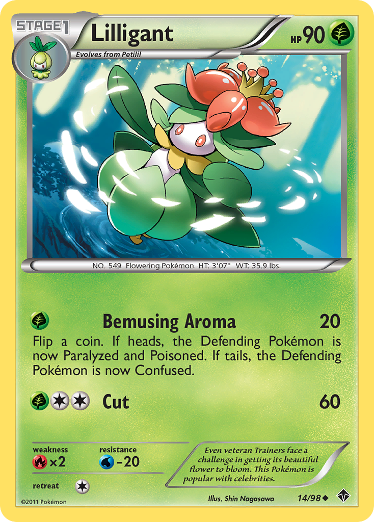 Lilligant (14/98) [Black & White: Emerging Powers] | Total Play