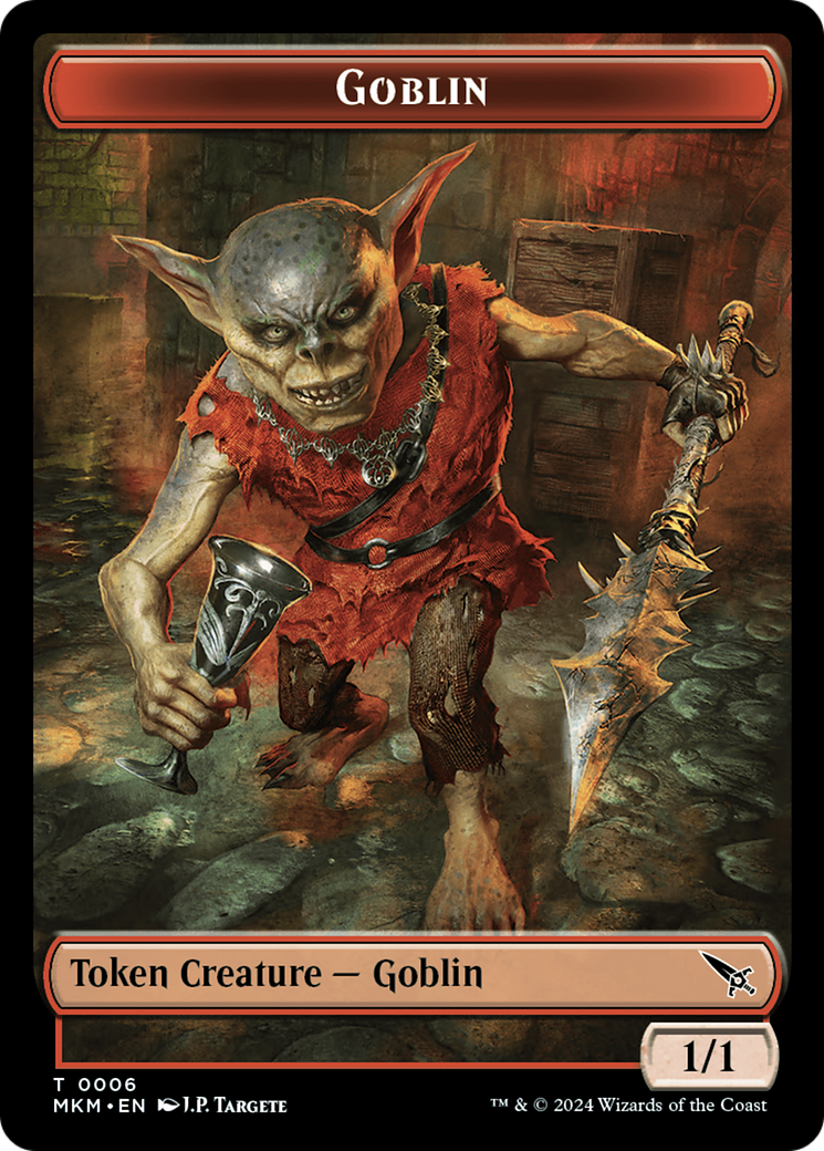 Detective // Goblin Double-Sided Token [Murders at Karlov Manor Tokens] | Total Play