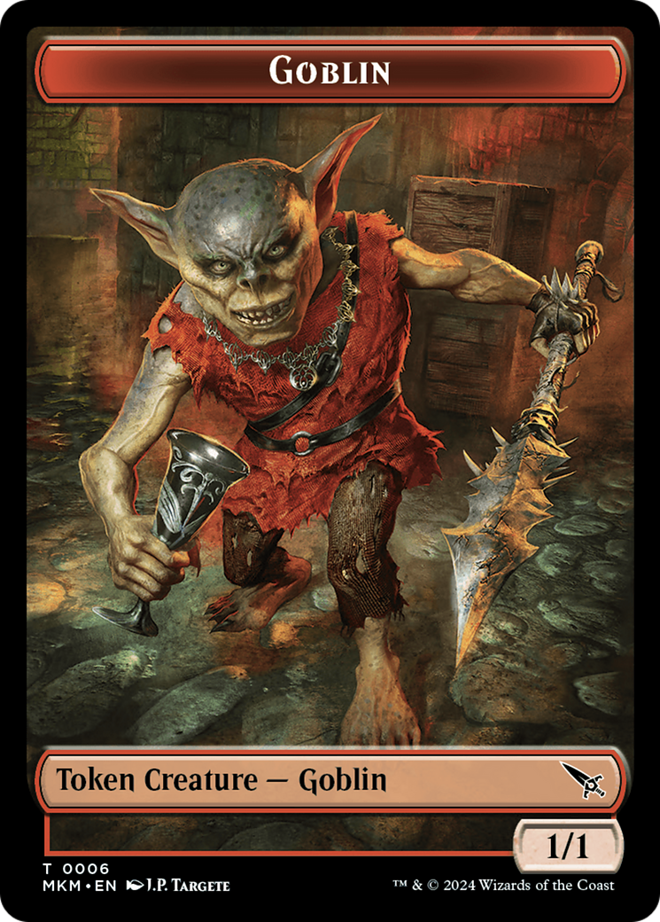 Goblin Token [Murders at Karlov Manor Tokens] | Total Play