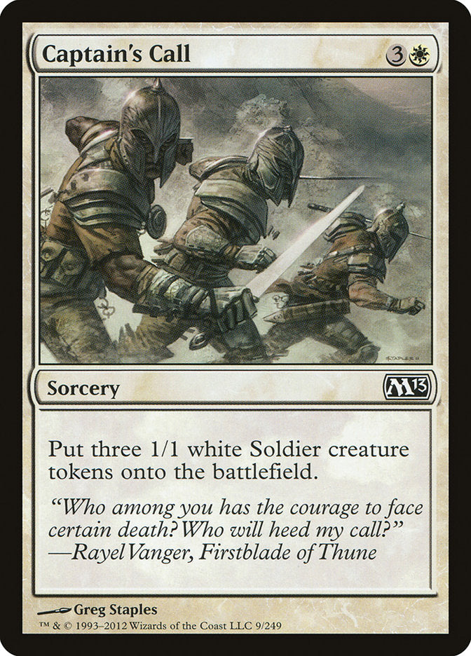 Captain's Call [Magic 2013] | Total Play