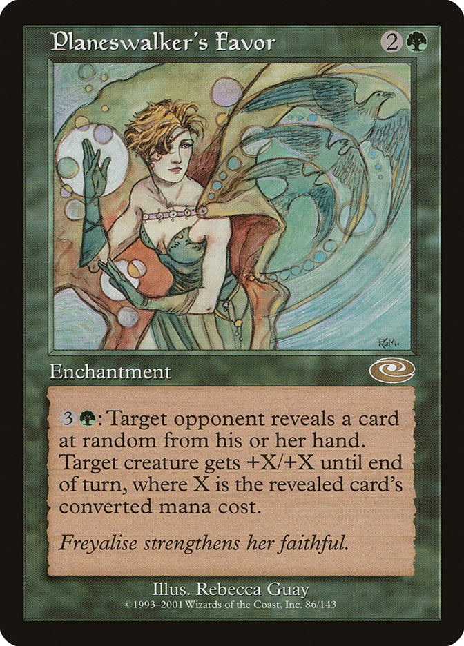 Planeswalker's Favor [Planeshift] | Total Play